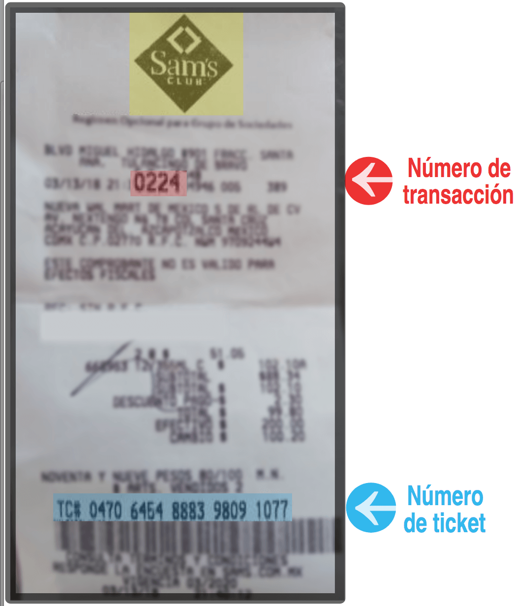 Facturación Sam's Club - Obtén aquí la factura de tu ticket